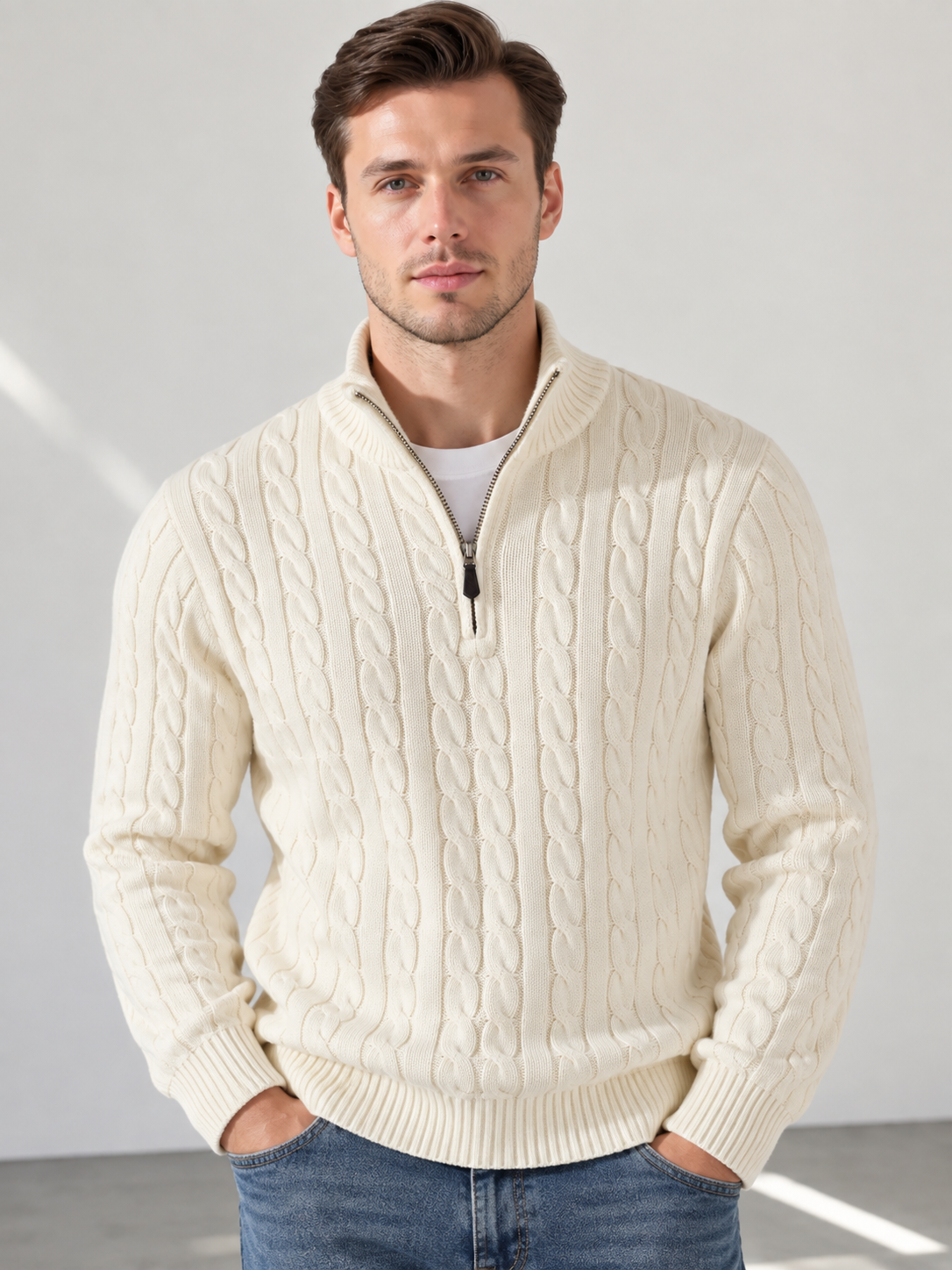 Liam™ | Warme en stijlvolle heren trui