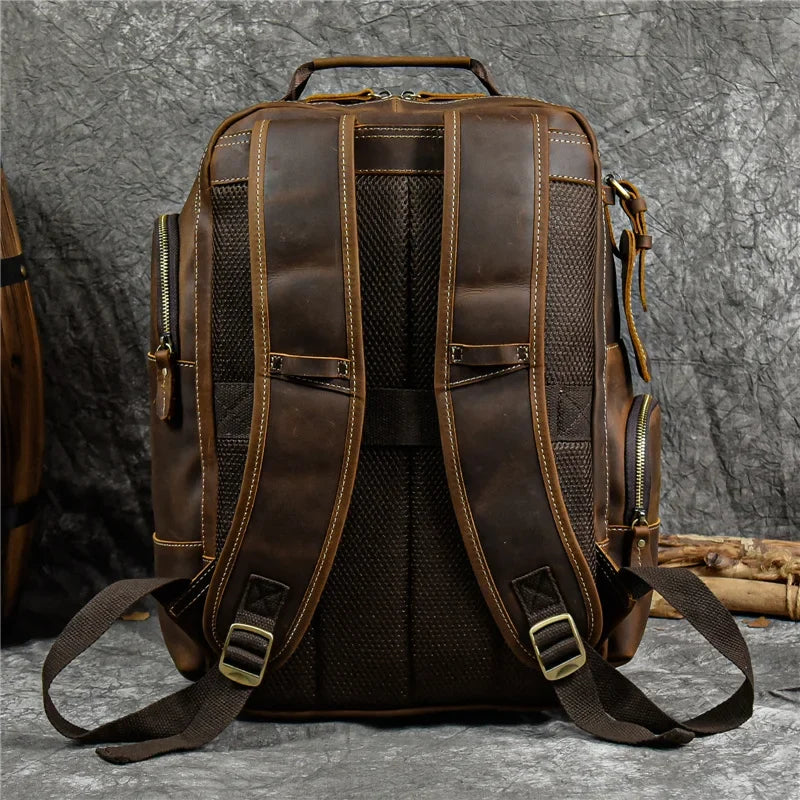 Arthur™ | Vintage leren rugzak