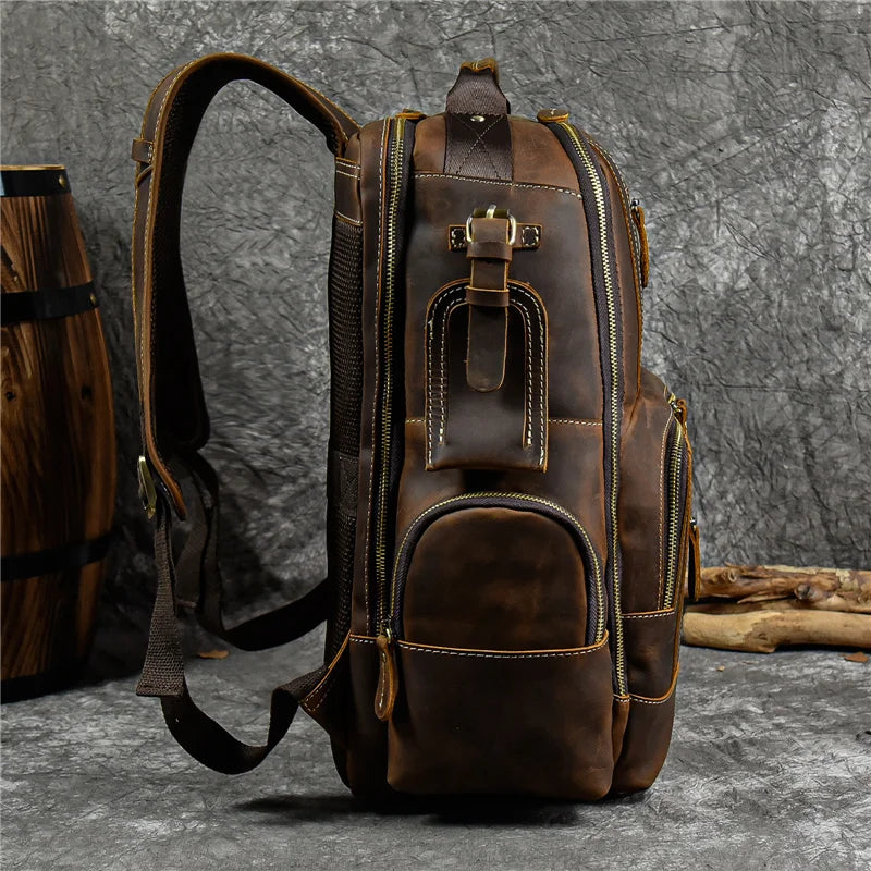 Arthur™ | Vintage leren rugzak