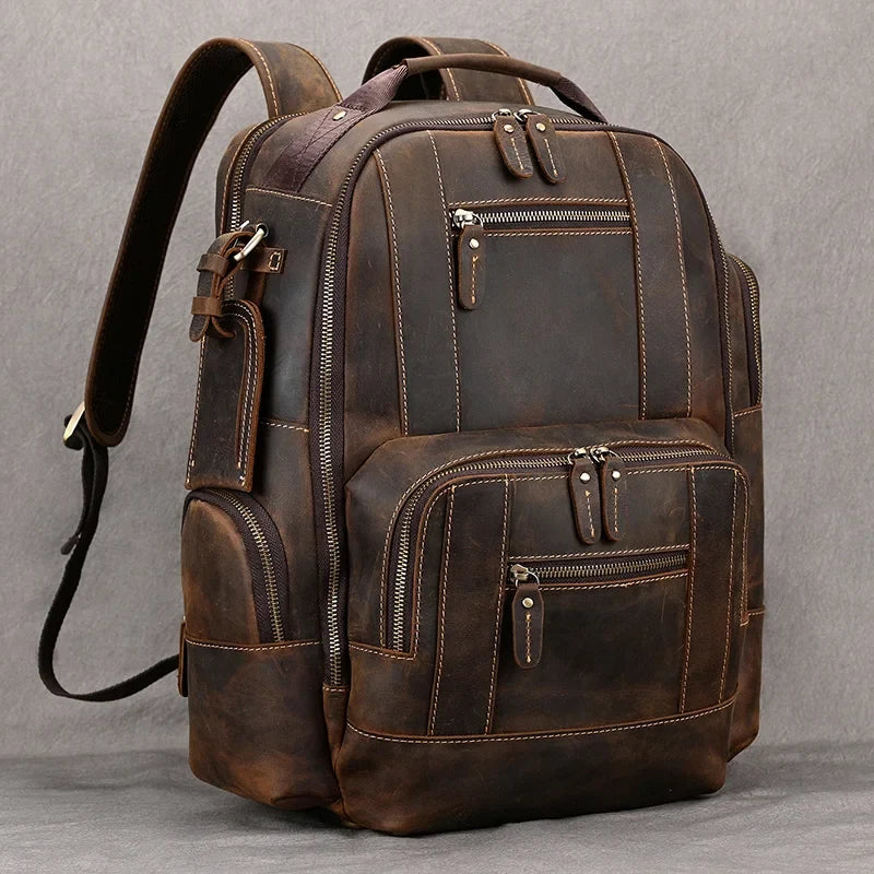 Arthur™ | Vintage leren rugzak