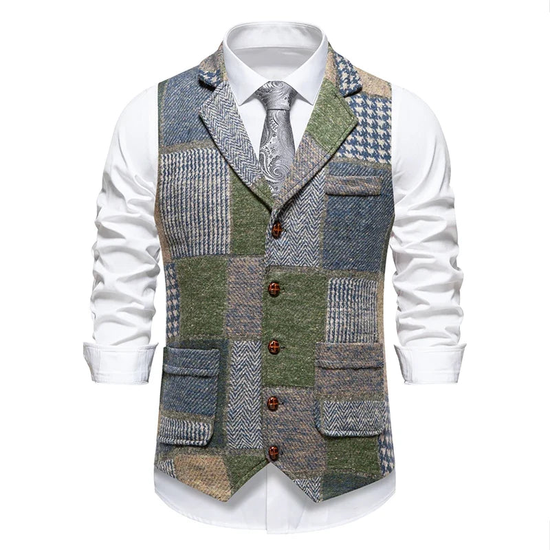 Thomas™| Geruite Heren Gillet
