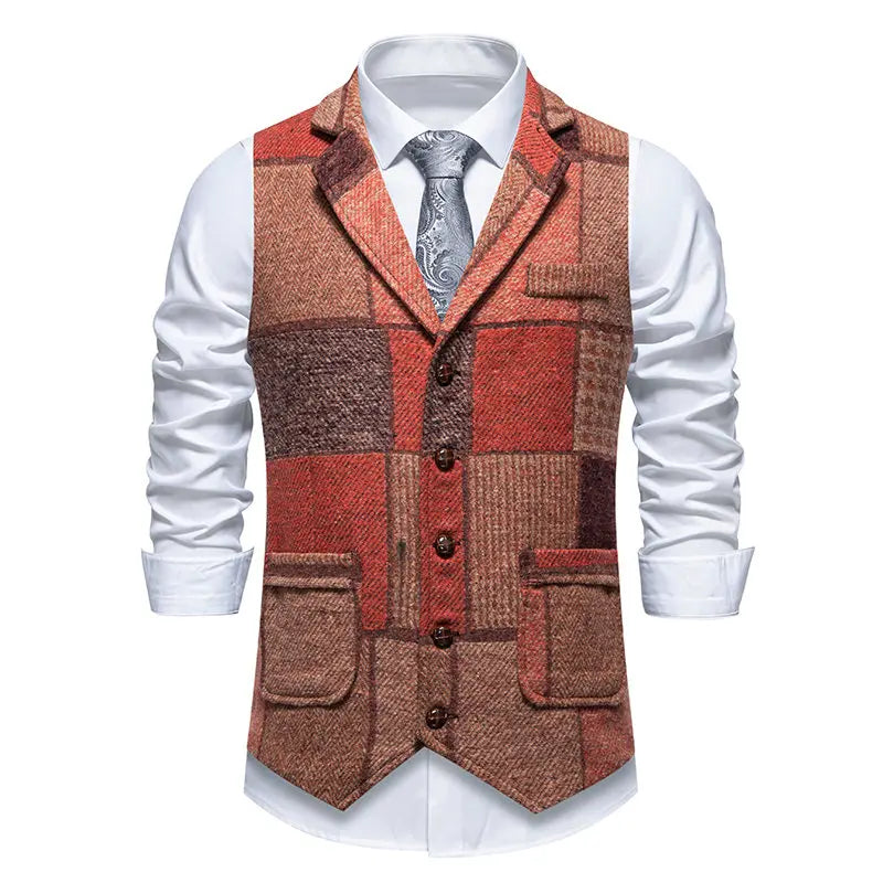 Thomas™| Geruite Heren Gillet