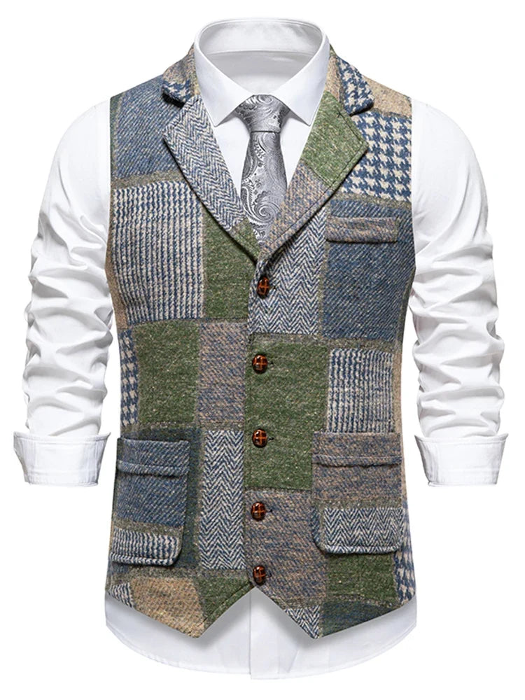 Thomas™| Geruite Heren Gillet