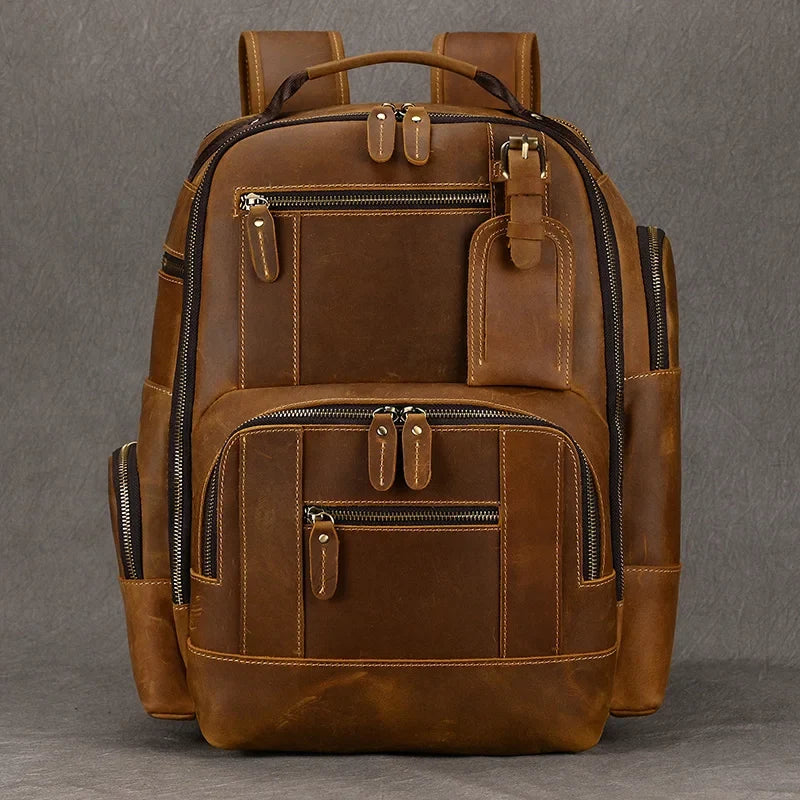Arthur™ | Vintage leren rugzak