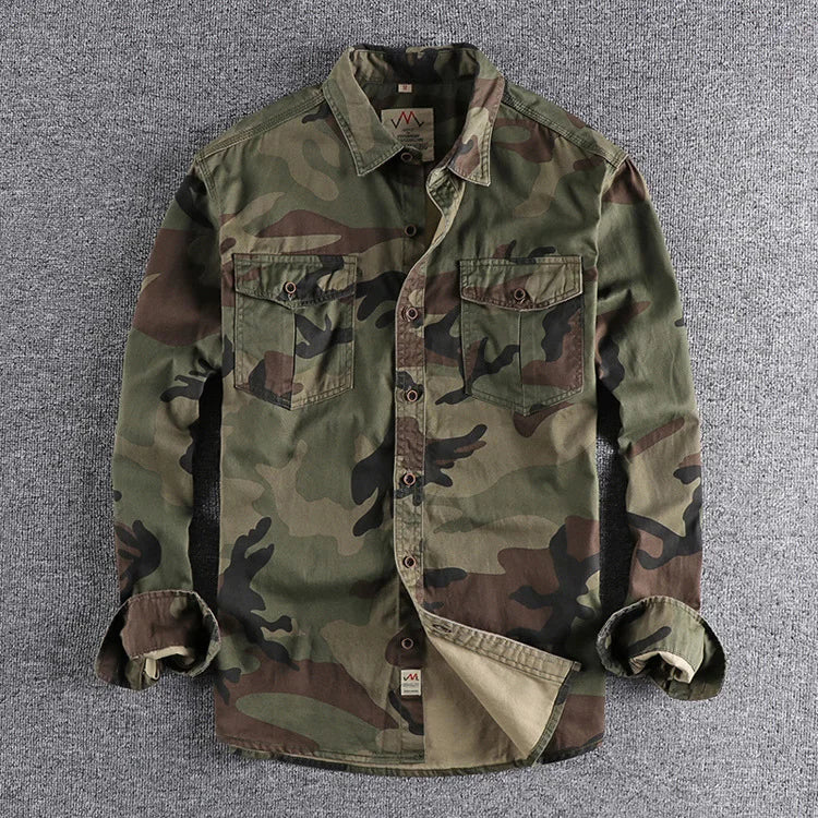 Hunter™ | Stoer camouflage-overhemd voor heren