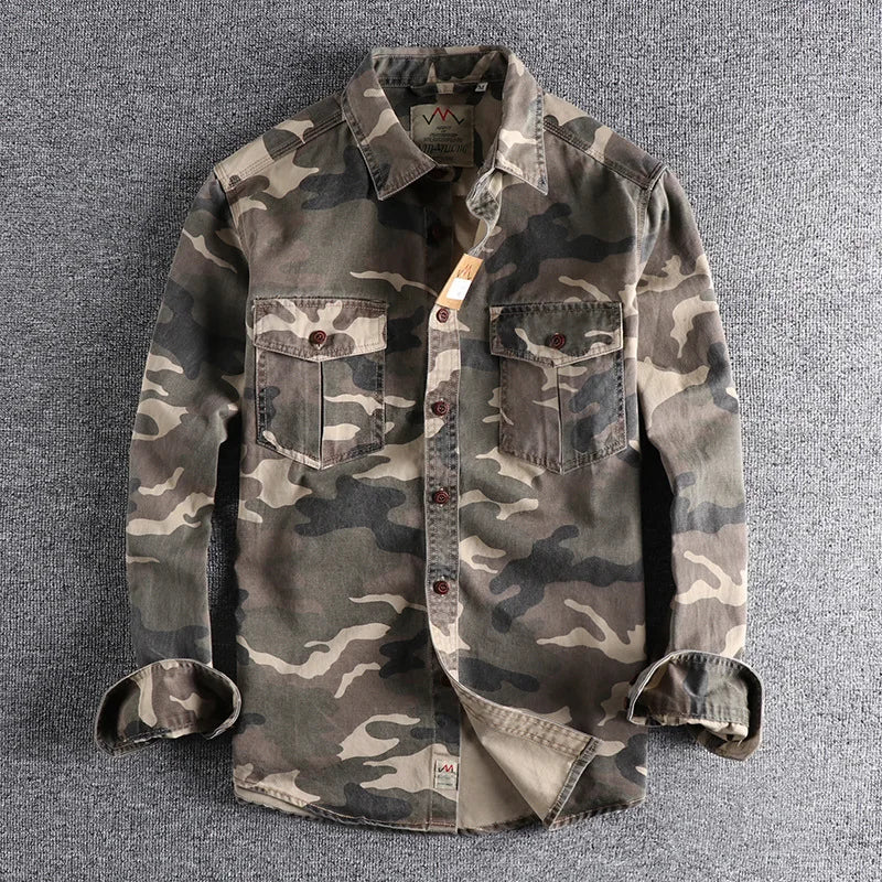 Hunter™ | Stoer camouflage-overhemd voor heren