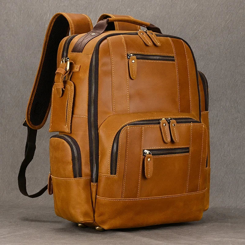 Arthur™ | Vintage leren rugzak