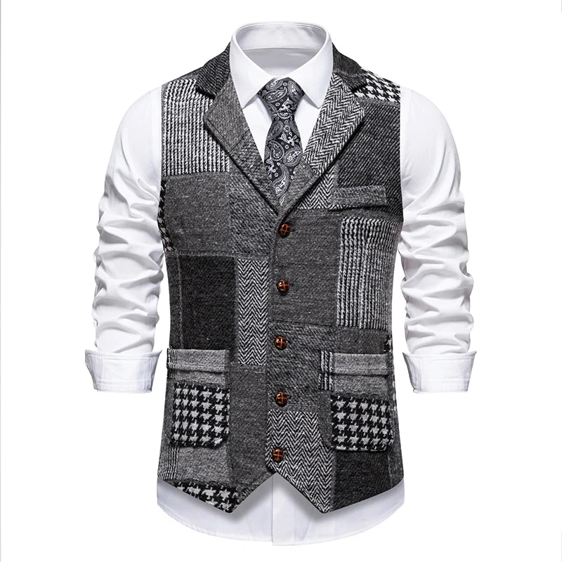 Thomas™| Geruite Heren Gillet
