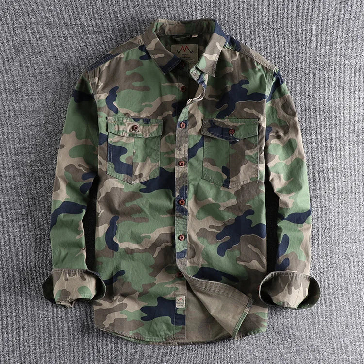 Hunter™ | Stoer camouflage-overhemd voor heren