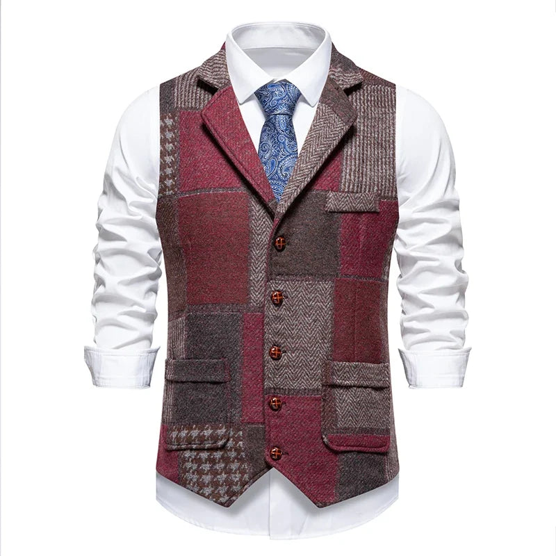 Thomas™| Geruite Heren Gillet