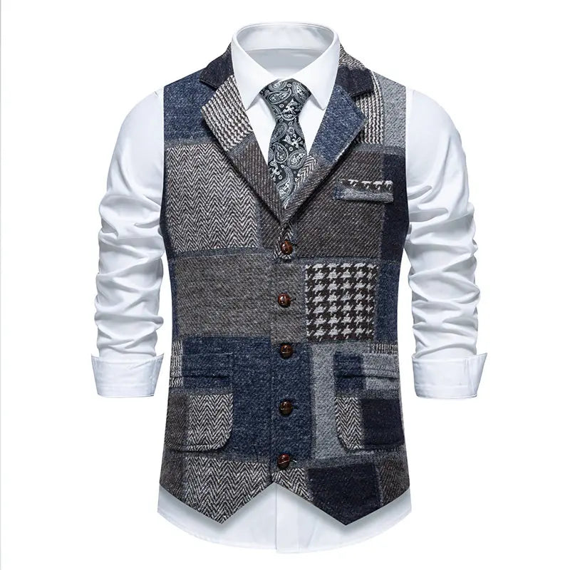 Thomas™| Geruite Heren Gillet