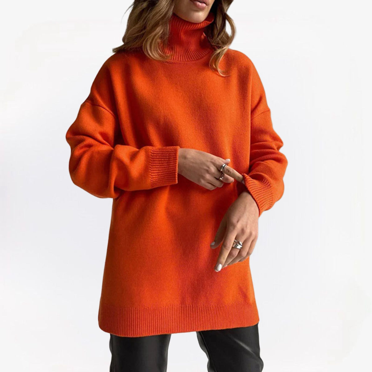 Aaliyah™ | Stijlvol zijsplit trui