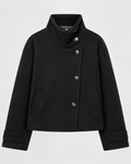 Elise™ | Elegante korte wollen damesjas