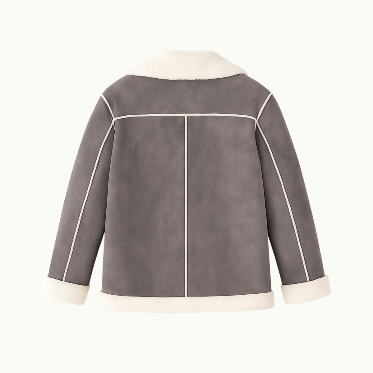 Elodie™ | Warme teddy damesjas met elegante revers