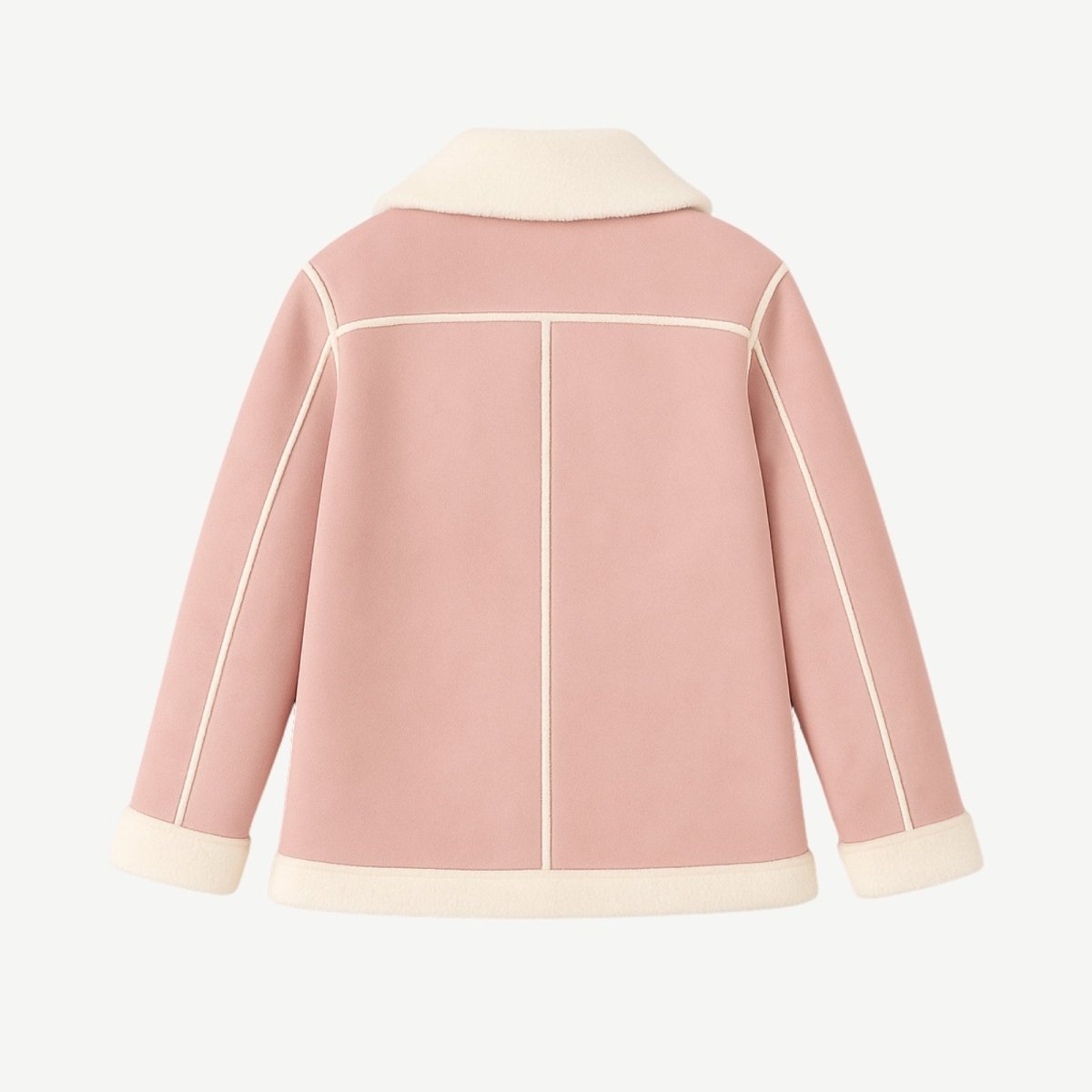Elodie™ | Warme teddy damesjas met elegante revers