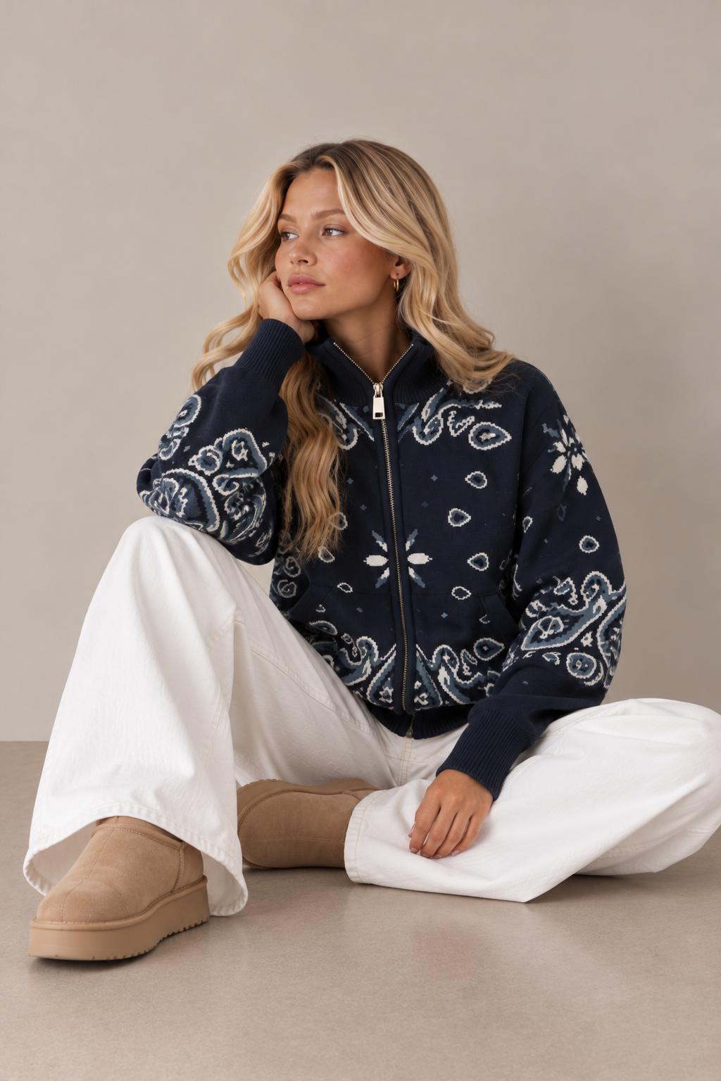 Noëlle™ | Trendy Vest met Ritssluiting