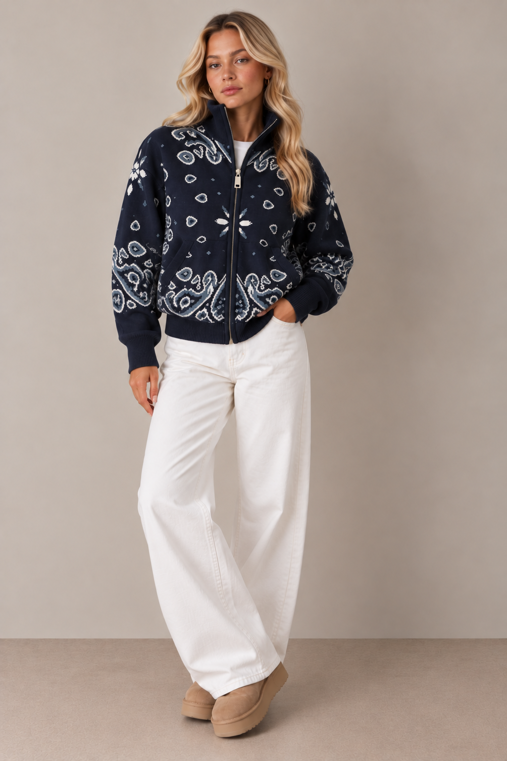 Noëlle™ | Trendy Vest met Ritssluiting