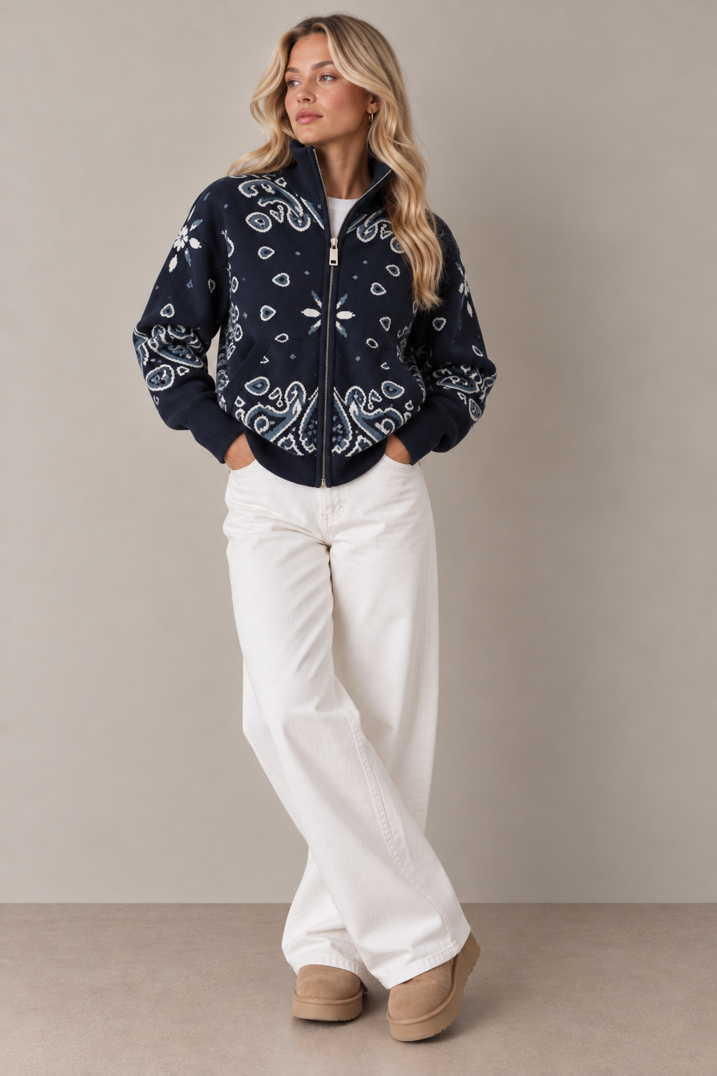 Noëlle™ | Trendy Vest met Ritssluiting