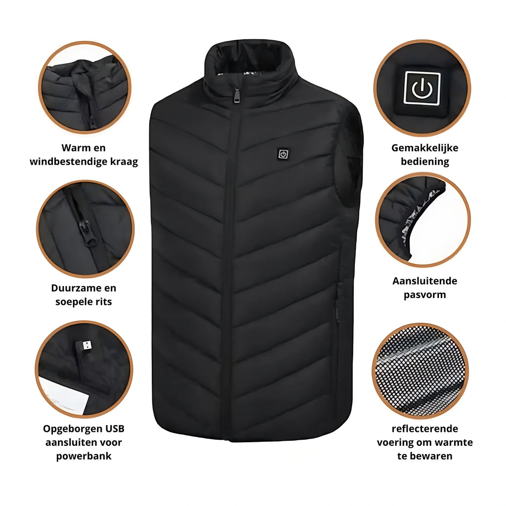 Mason™ | Elektrisch verwarmde bodywarmer
