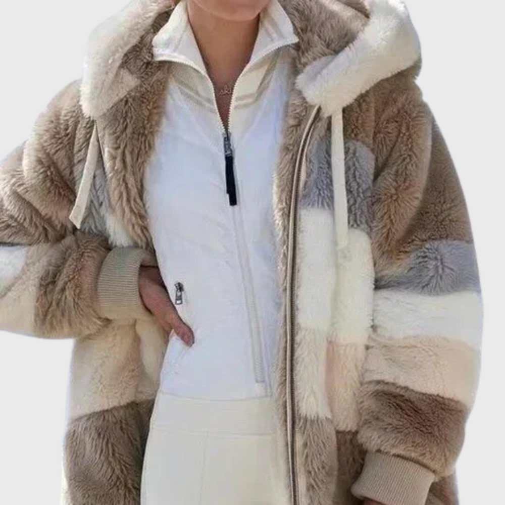 Luna™ | Warme teddyjas met stijlvolle kleurvlakken