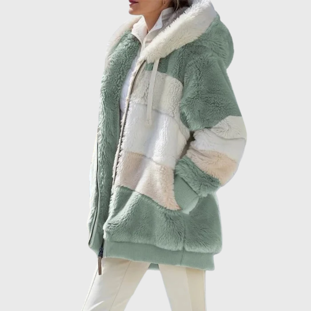 Luna™ | Warme teddyjas met stijlvolle kleurvlakken